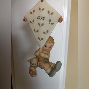 1992 Enesco Memories of Yesterday 525804 " I'll fly along to see you soon "